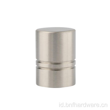 Laci Perabotan Stainless Steel Menangani Knob Kabinet Chrome